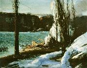 George Wesley Bellows The Palisades Germany oil painting artist